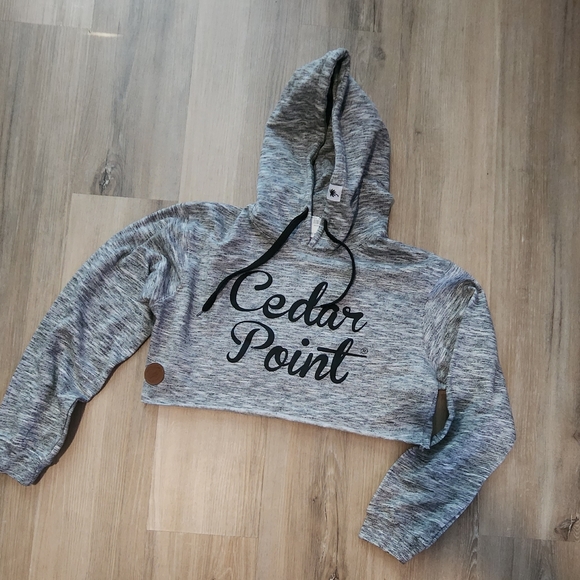 POP Surf cropped Hoodie - Picture 3 of 3